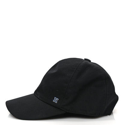 Hermes Cotton Viscose Hat 58 Black 4 of 9
