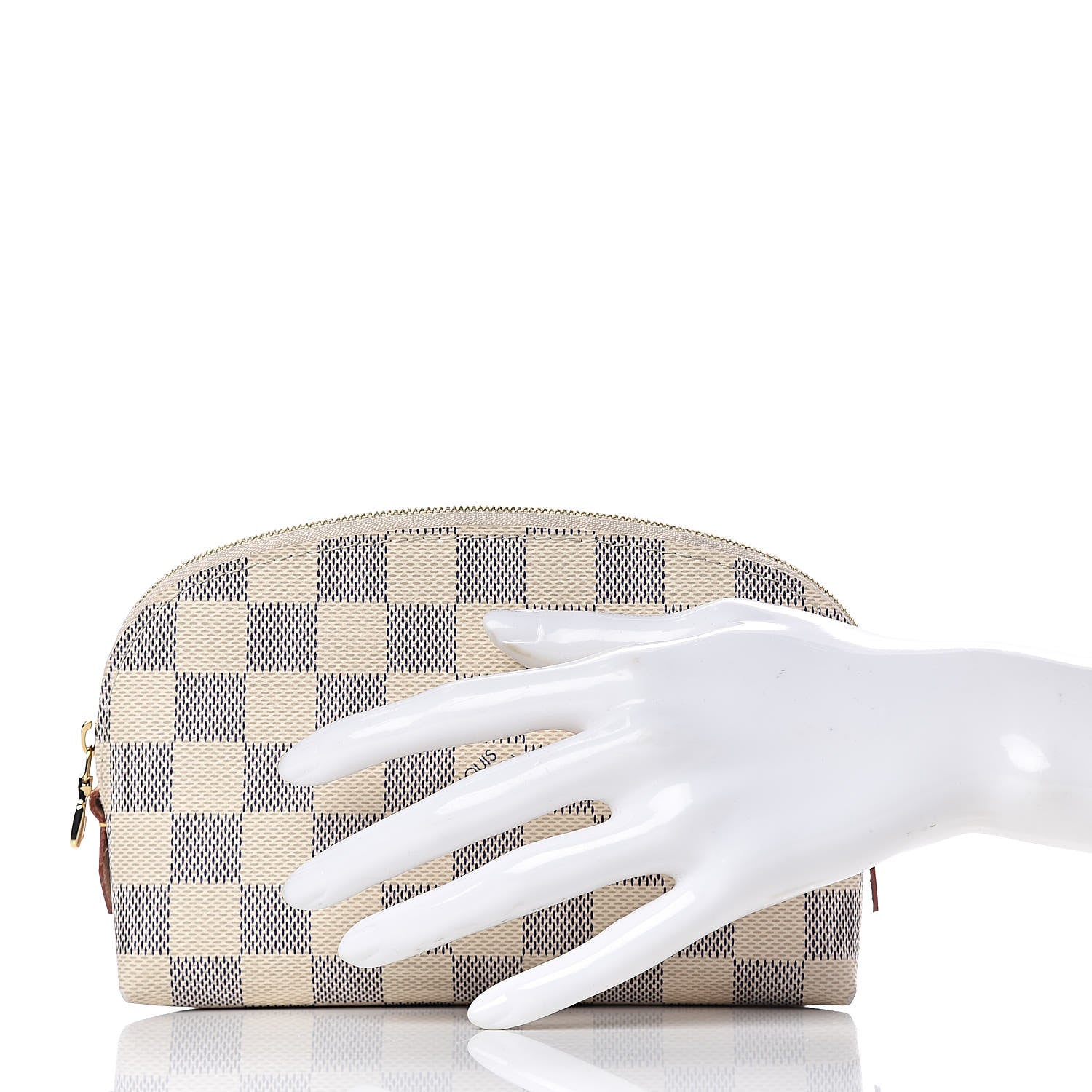 Louis Vuitton Damier Azur Cosmetic Pouch 2 of 7