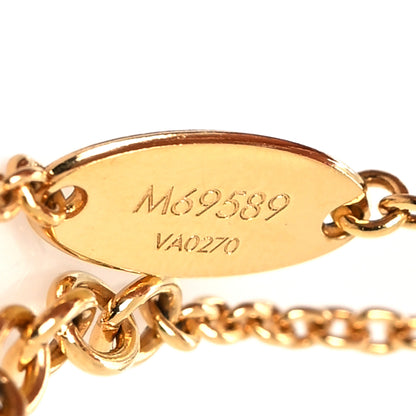 Louis Vuitton Metal L To V Bracelet Gold Silver 6 of 6