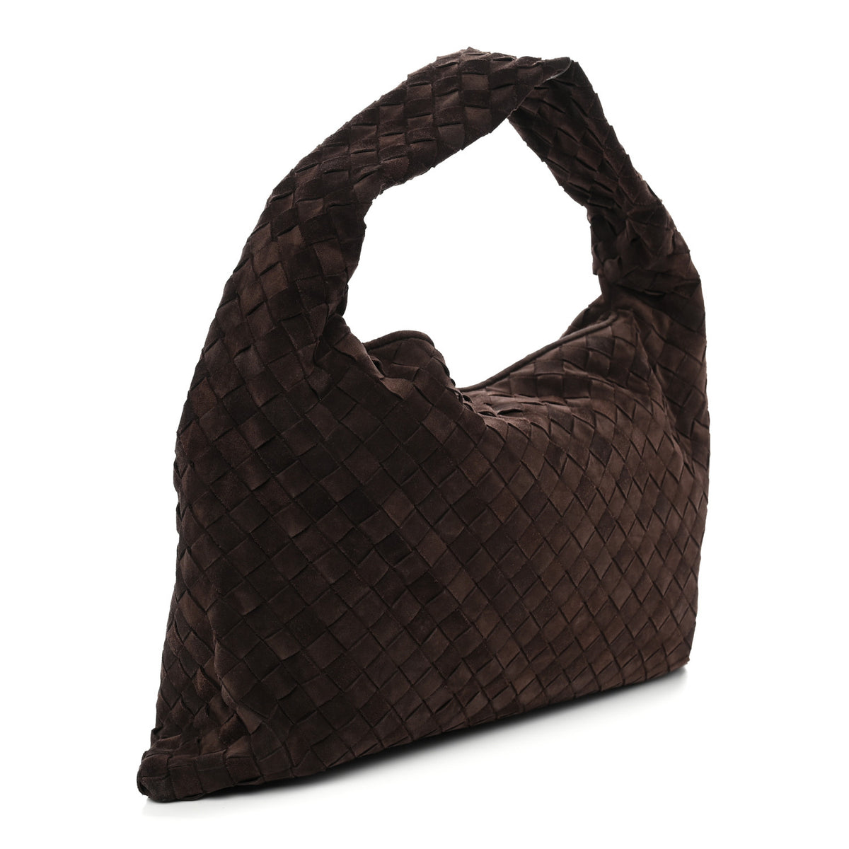 Bottega Veneta Suede Intrecciato Small Hop Fondant 3 of 10