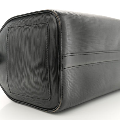 Louis Vuitton Epi Speedy 25 Black 8 of 17