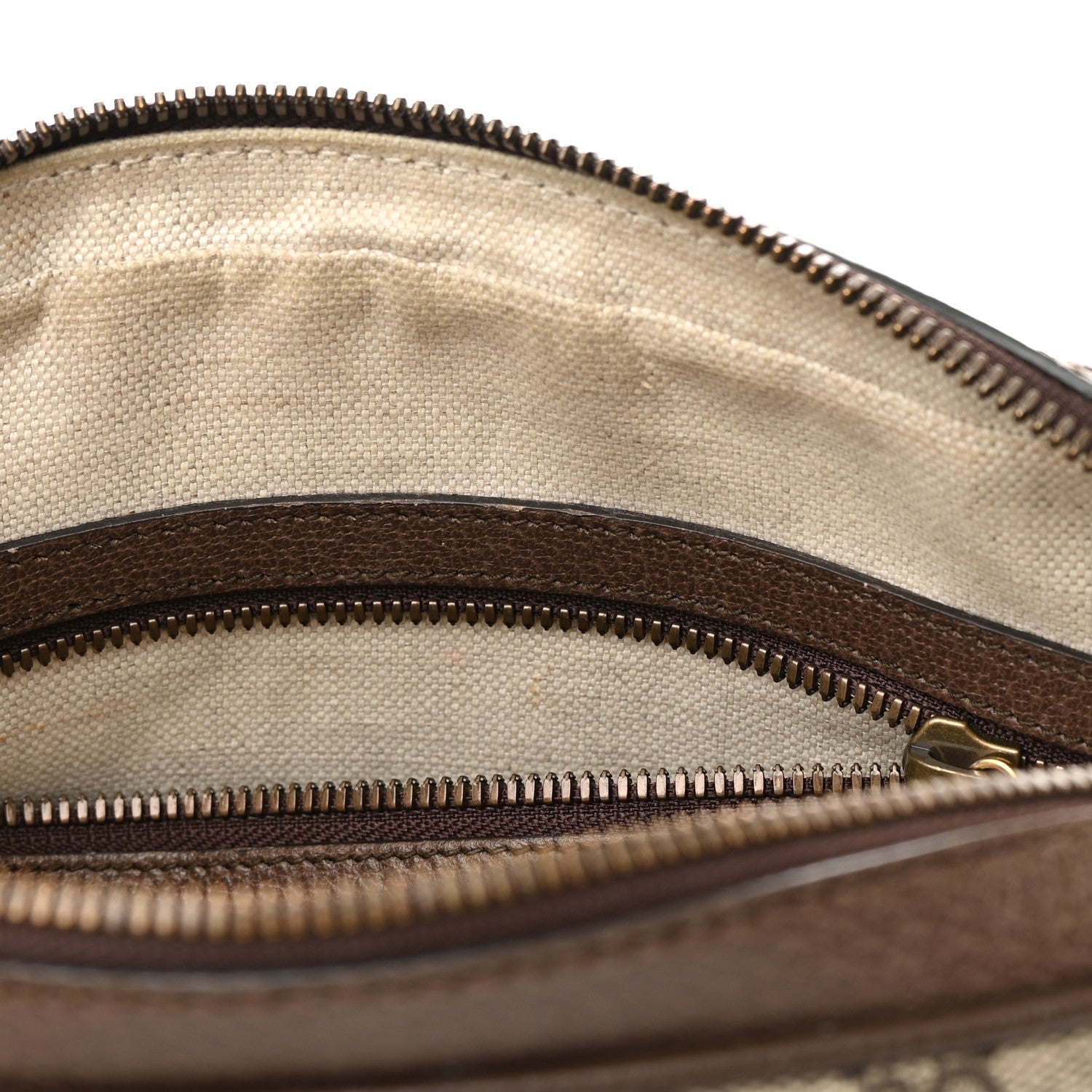 Gucci GG Supreme Monogram Web Small Ophidia Messenger Bag Brown 11 of 18