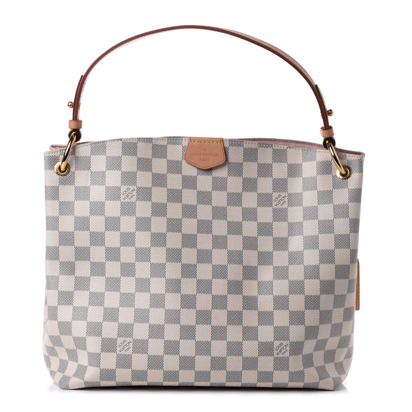 Damier Azur Graceful PM Rose Ballerine