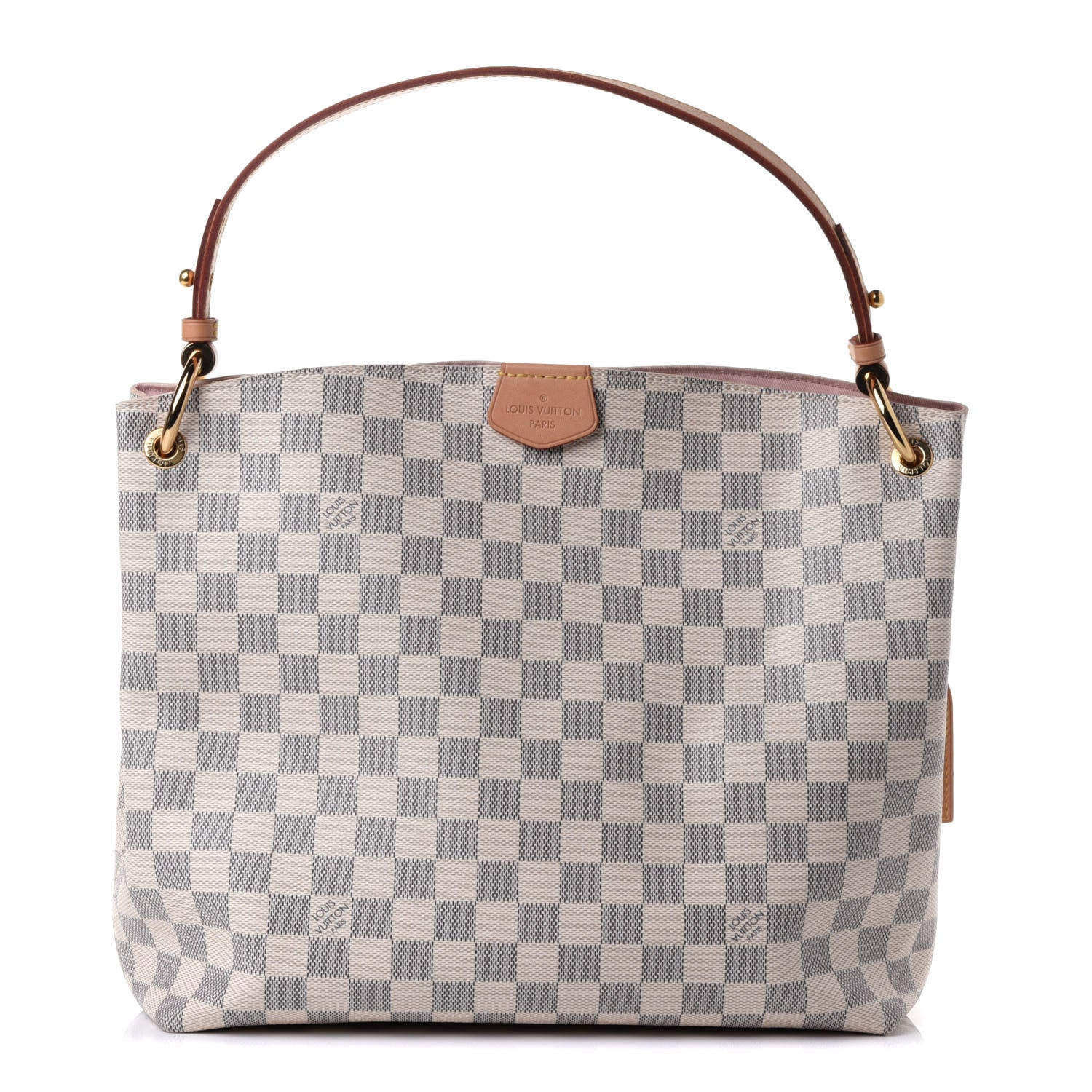 Louis Vuitton Damier Azur Graceful PM Rose Ballerine 1 of 5