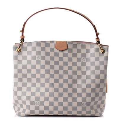 Louis Vuitton Damier Azur Graceful PM Rose Ballerine 1 of 5
