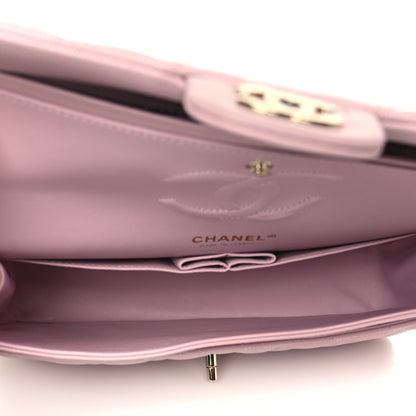 Chanel Caviar Quilted Medium Double Flap Light Pink 5 of 8