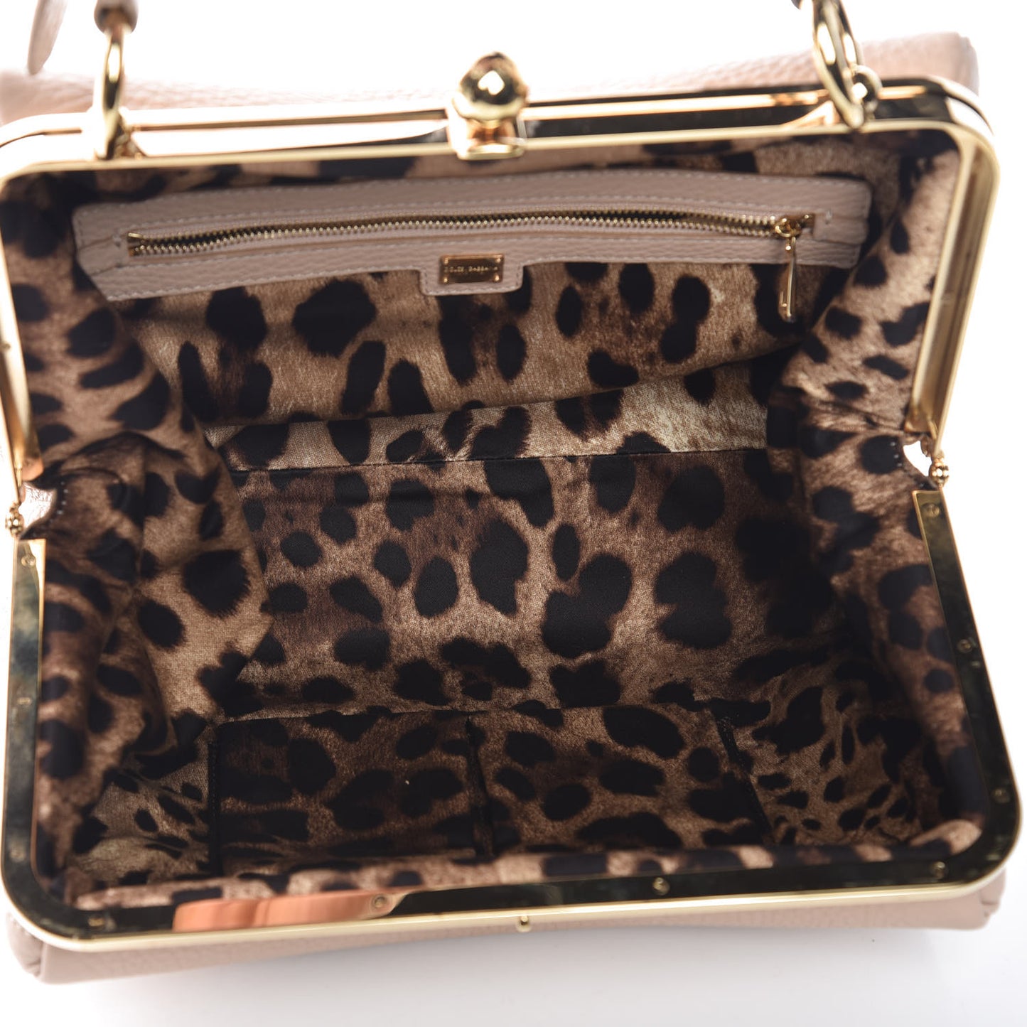 Calfskin Agata Shoulder Bag Taupe