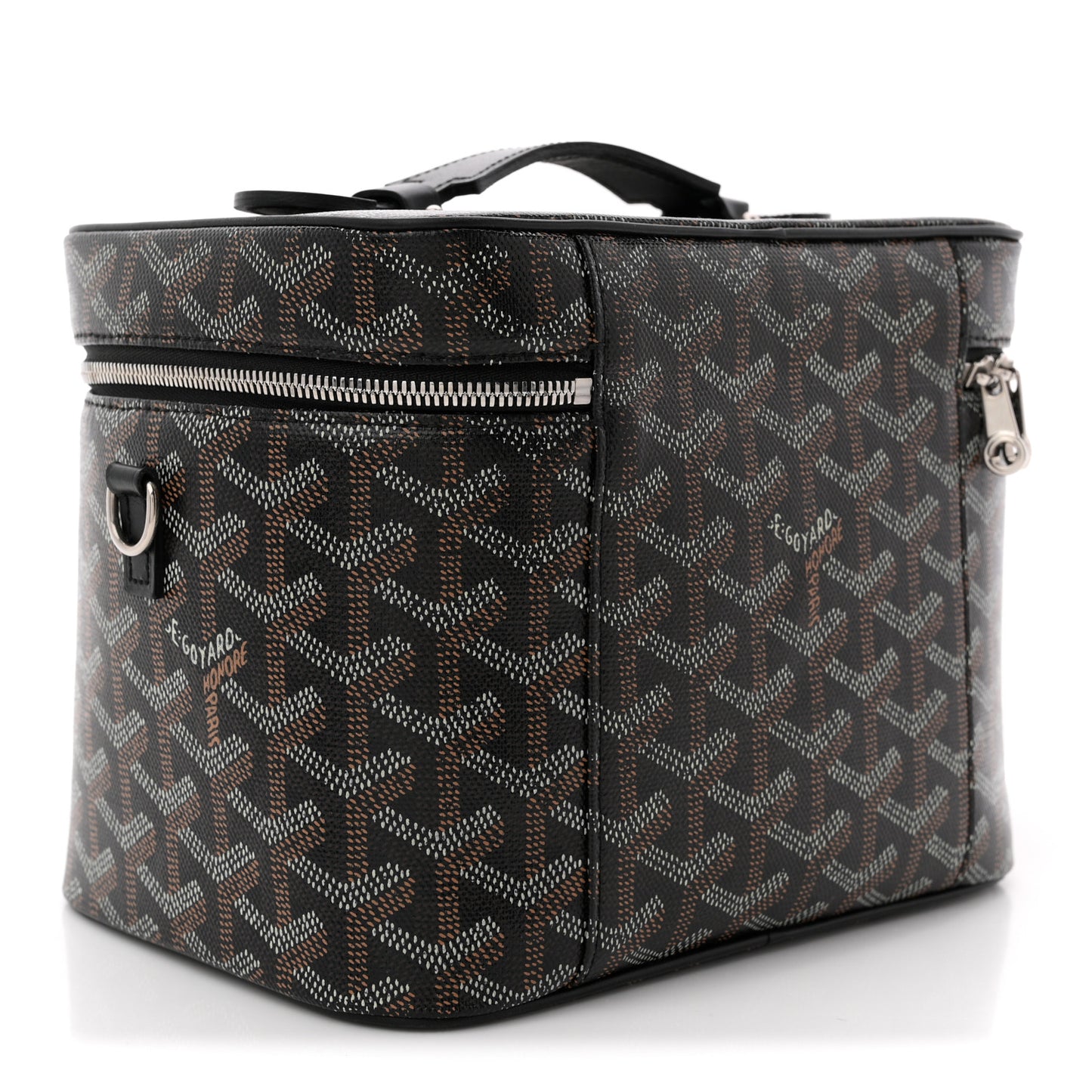 Goyardine Muse Vanity Case Black