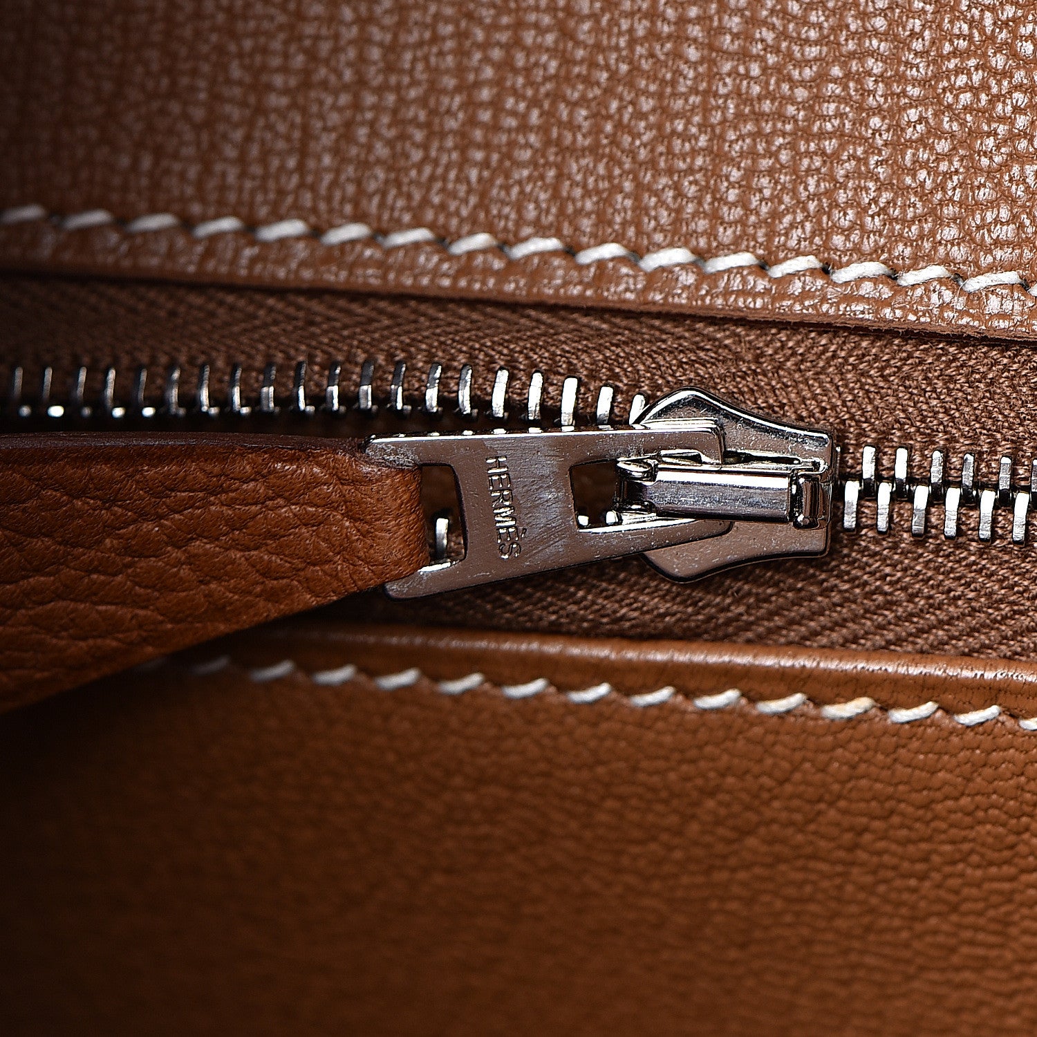 Hermes Natural Barenia Faubourg Birkin 35 Fauve 15 of 46