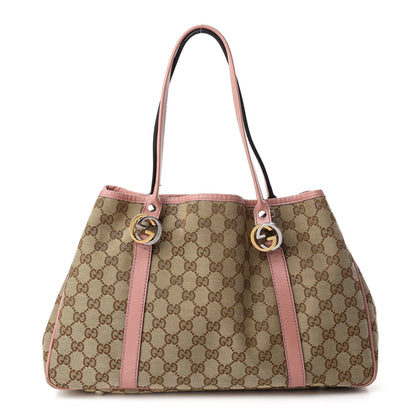 Gucci Monogram Medium Twins Tote Pink 1 of 13