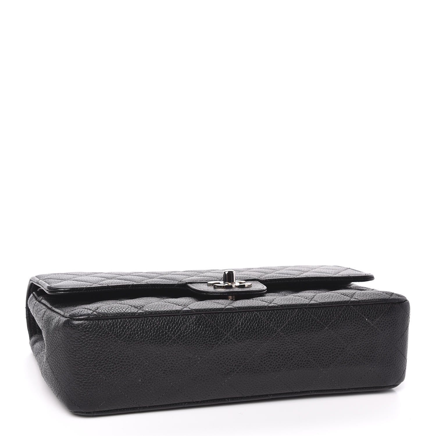 Chanel Caviar Quilted Medium Double Flap Black 3 of 11