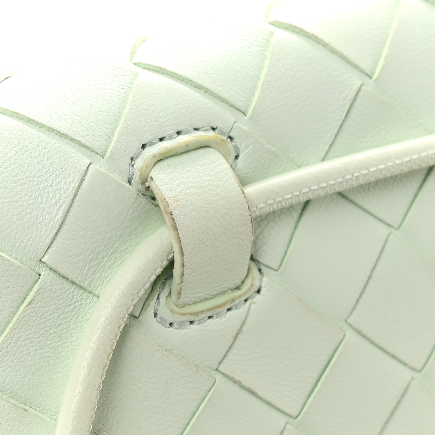 Bottega Veneta Nappa Intrecciato Mini Crossbody Bag Glacier 11 of 13