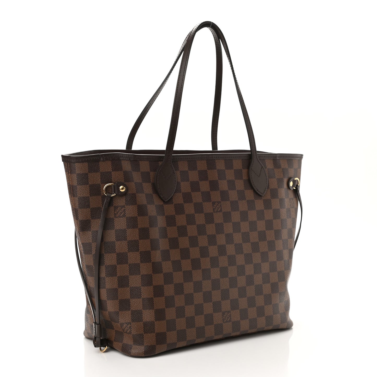 Damier Ebene Neo Neverfull MM Rose Ballerine