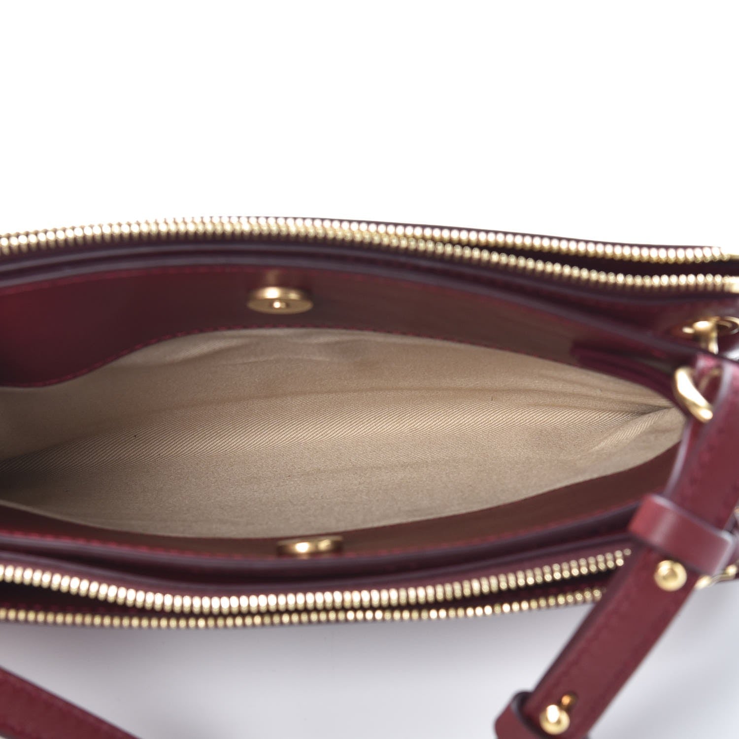 Chloe Calfskin Suede Small Roy Bag Plum Purple 5 of 9
