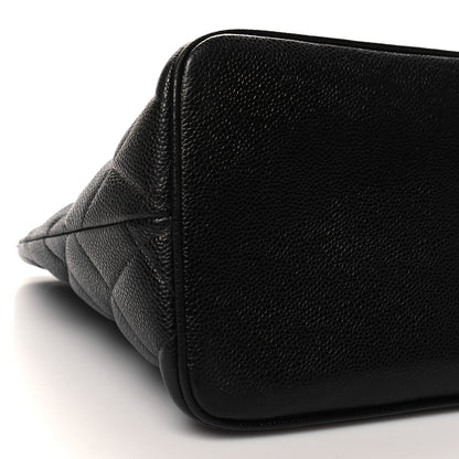 Chanel Caviar Quilted Medallion Tote Black 9 of 10