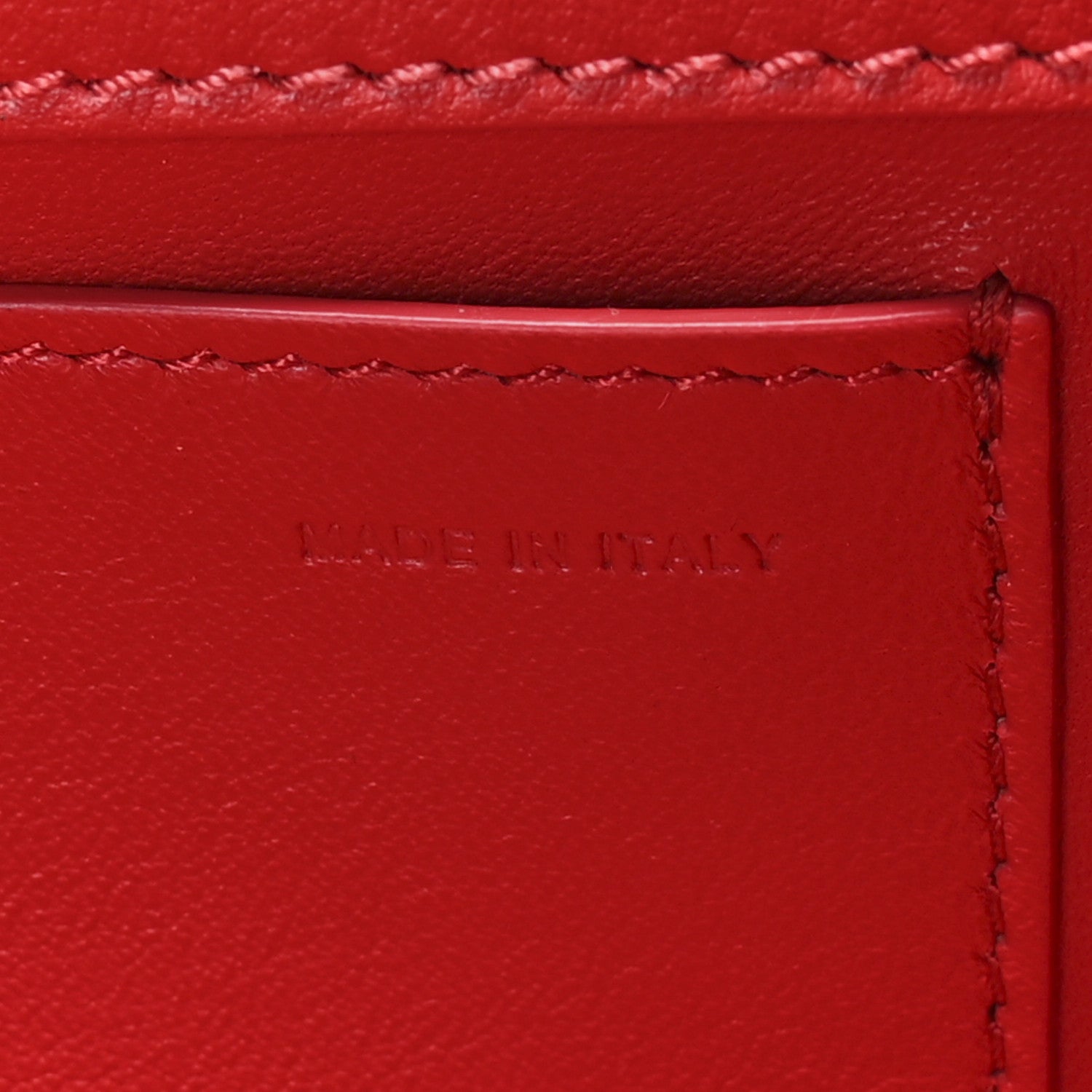 Valentino Garavani Calfskin Enamel Vlogo Loco Shoulder Bag Rouge Pur 7 of 12