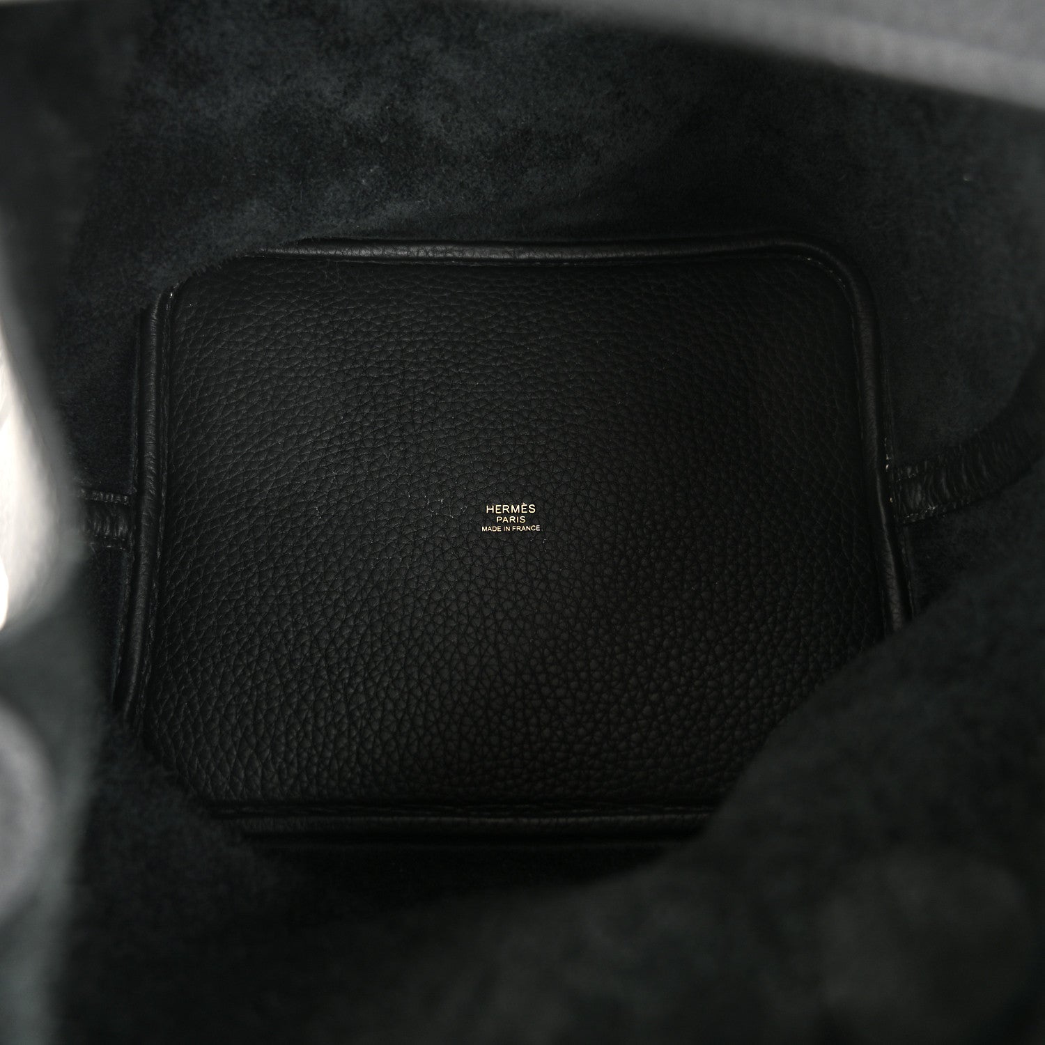 Hermes Taurillon Clemence Picotin Lock 22 MM Black 6 of 13