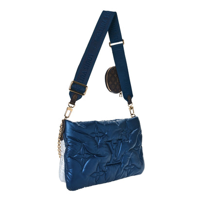 Louis Vuitton Econyl Monogram Pillow Maxi Multi Pochette Accessories Navy Silver 2 of 12