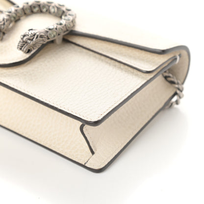 Gucci Dollar Calfskin Crystal Super Mini Dionysus Shoulder Bag Mystic White Black Diamond 8 of 8
