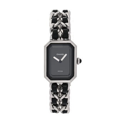 Chanel Stainless Steel Lambskin 20mm Chain Premiere Quartz Watch L 1 of 4