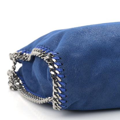 Stella McCartney Shaggy Deer Falabella Fold Over Tote Royal Blue 7 of 8