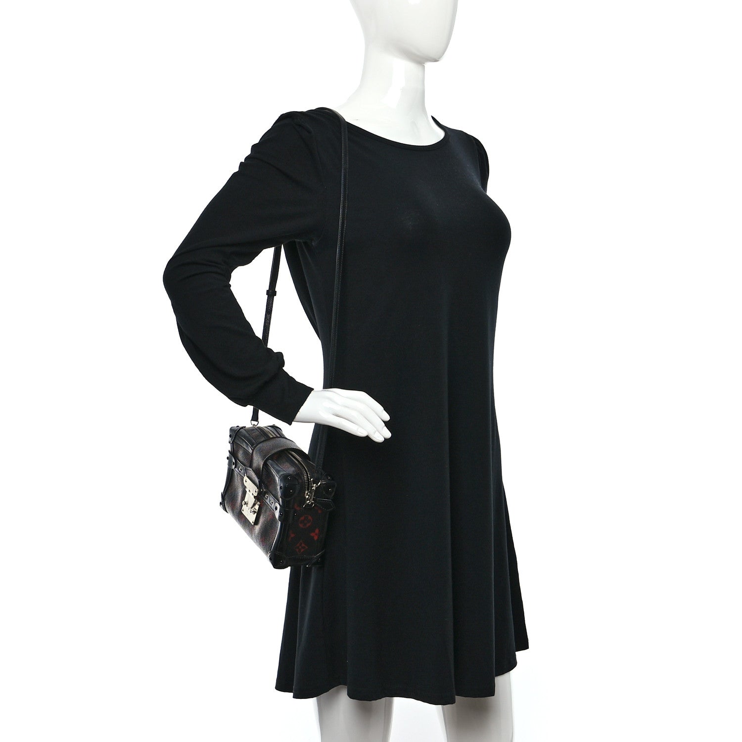 Louis Vuitton Monogram Petite Malle Soft Infrarouge 2 of 10