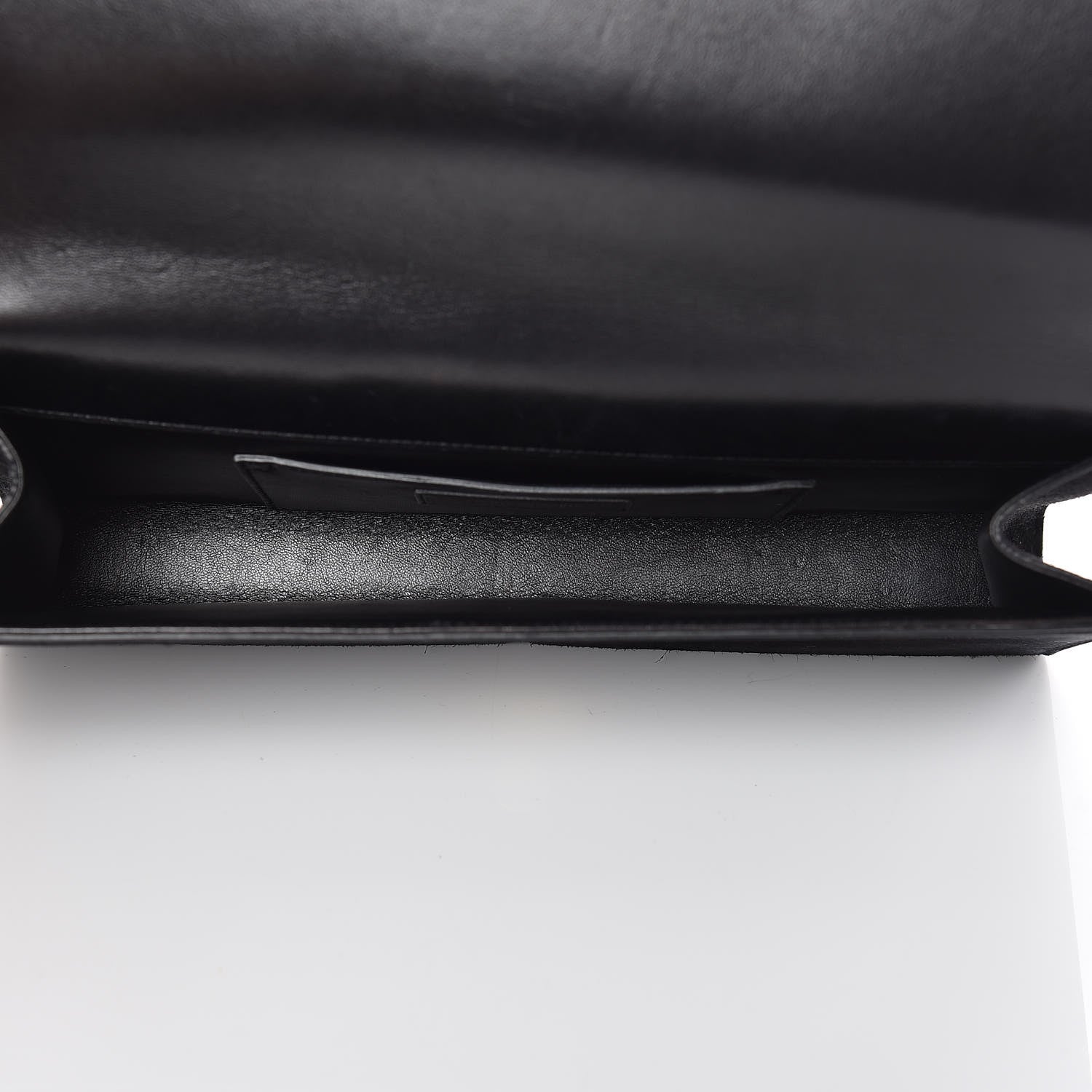 Saint Laurent Velvet Classic Monogram Cassandre Tassel Clutch Black 7 of 17