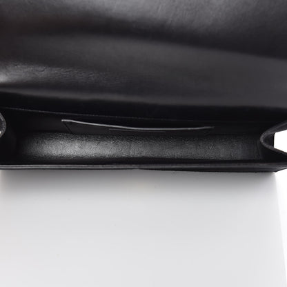 Saint Laurent Velvet Classic Monogram Cassandre Tassel Clutch Black 7 of 17