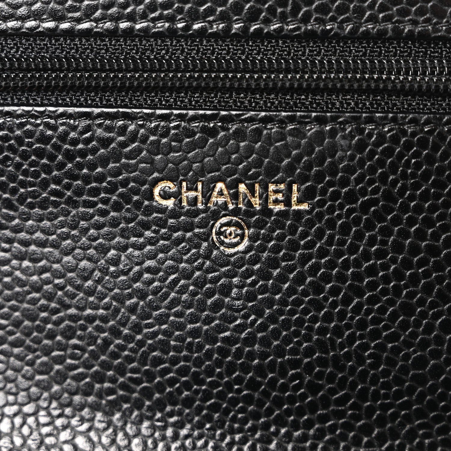 Chanel Caviar Quilted Wallet on Chain WOC Black 6 of 11