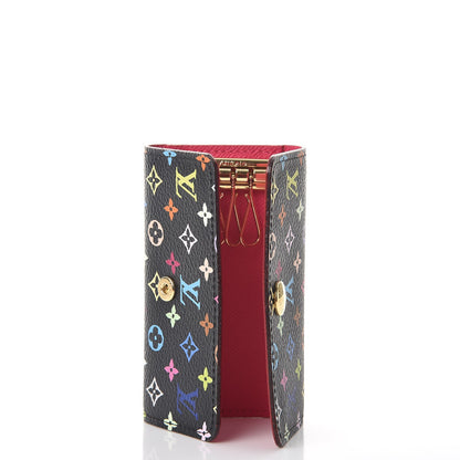 Louis Vuitton Monogram Multicolor Multicles 4 Key Holder Black Grenade 5 of 7