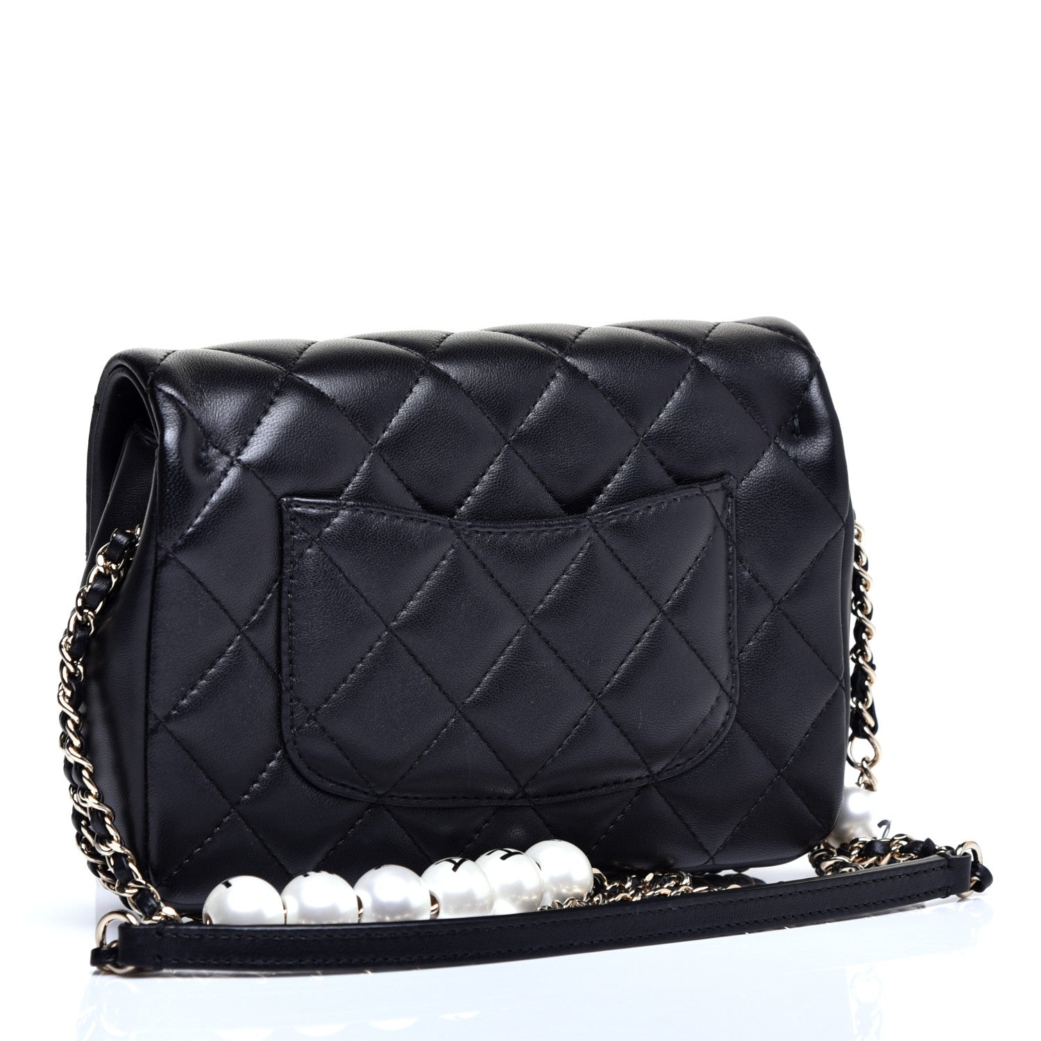 Chanel Lambskin Quilted Small My Precious Flap Black 3 of 10