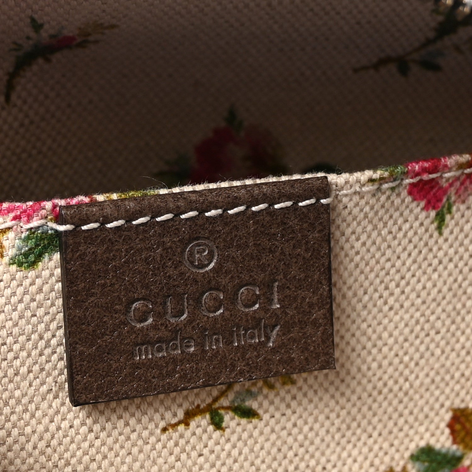 Gucci GG Supreme Monogram Web Neo Vintage Shoulder Bag Beige New Acero Crop 6 of 10