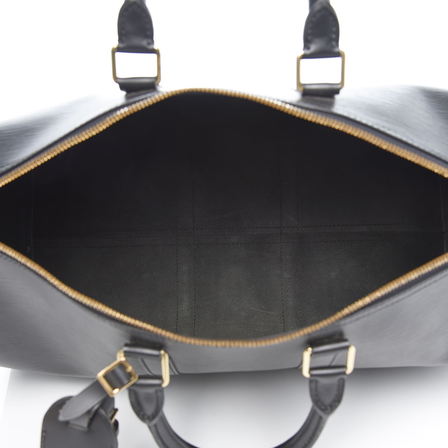 Louis Vuitton Epi Keepall 45 Black 5 of 13
