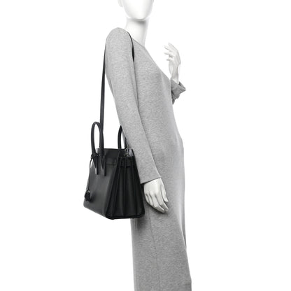 Saint Laurent Grained Calfskin Small Sac De Jour Black 2 of 11