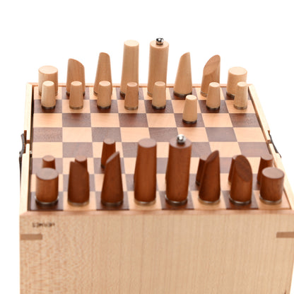 Hermes Sycamore Mahogany Wood Samarcande Chess Game 6 of 10