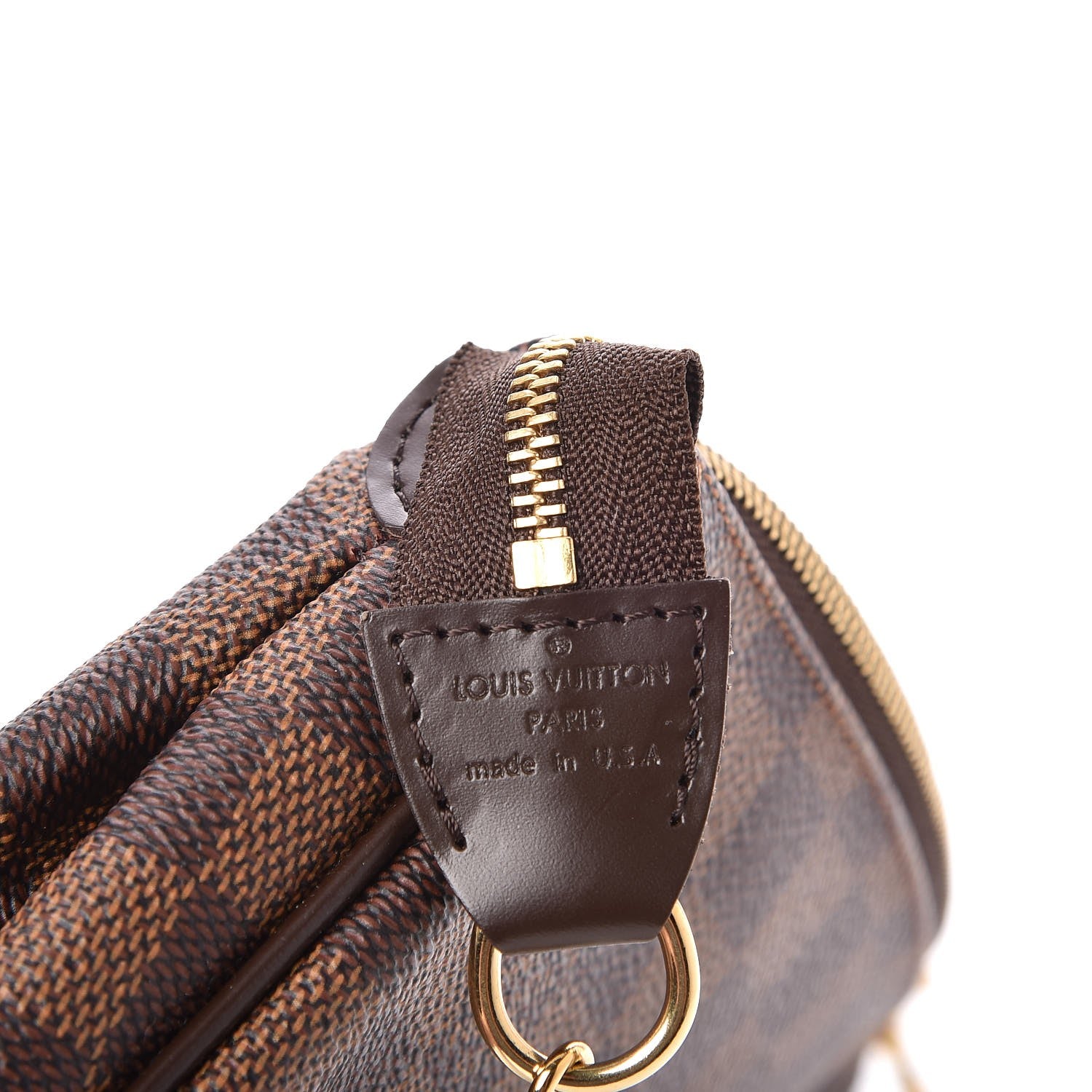 Louis Vuitton Damier Ebene Eva Clutch 6 of 7