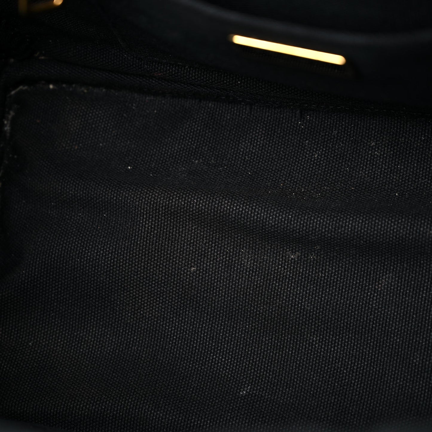 Canapa Small Logo Tote Black