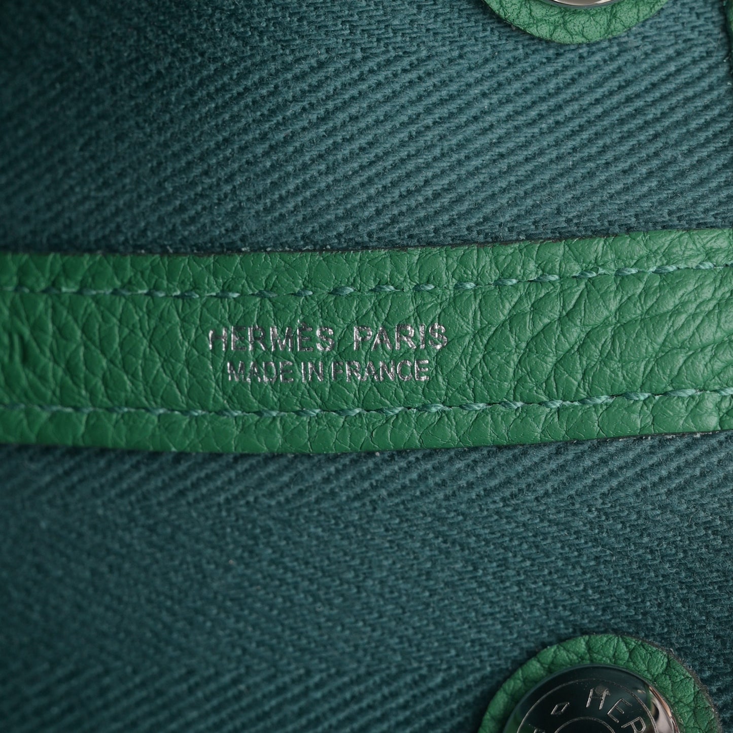Toile Negonda Garden Party Tote 30 TPM Vert Bosphore Vert Vertigo