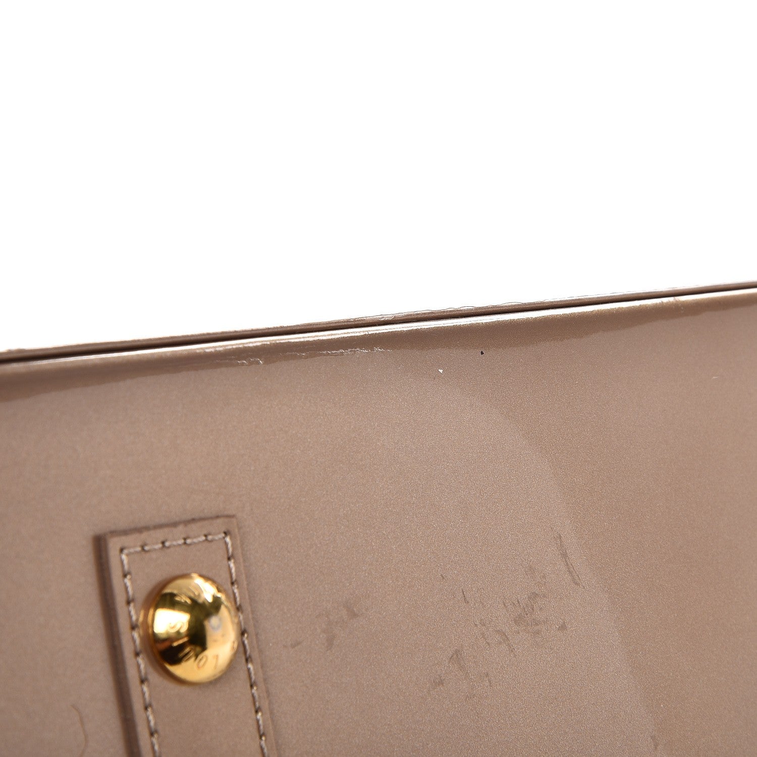 Louis Vuitton Vernis Alma GM Beige Poudre 10 of 12