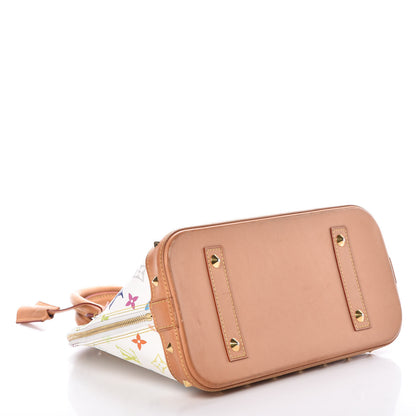 Louis Vuitton Monogram Multicolor Alma PM White 4 of 10