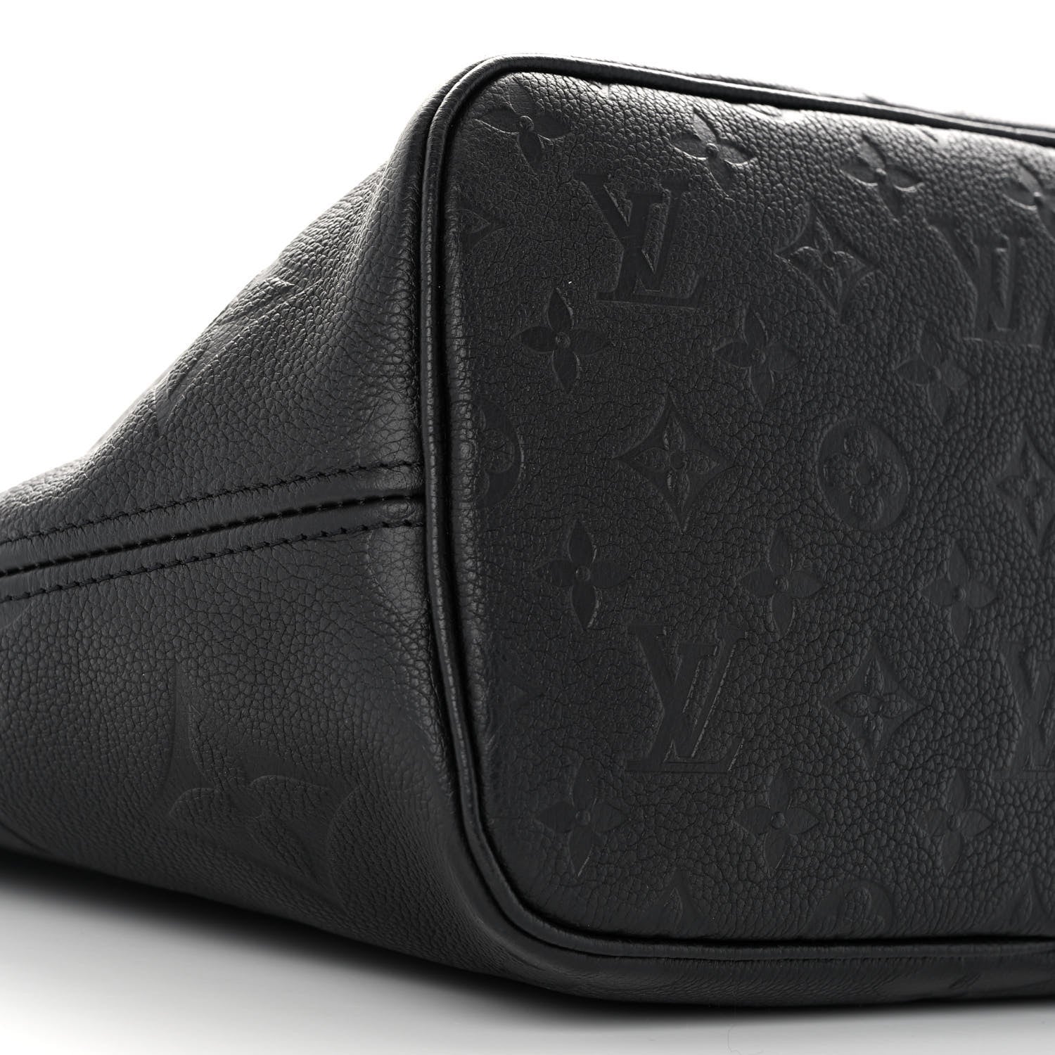 Louis Vuitton Empreinte Monogram Giant Neverfull MM Black 9 of 10