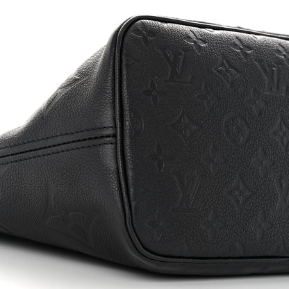 Louis Vuitton Empreinte Monogram Giant Neverfull MM Black 9 of 10