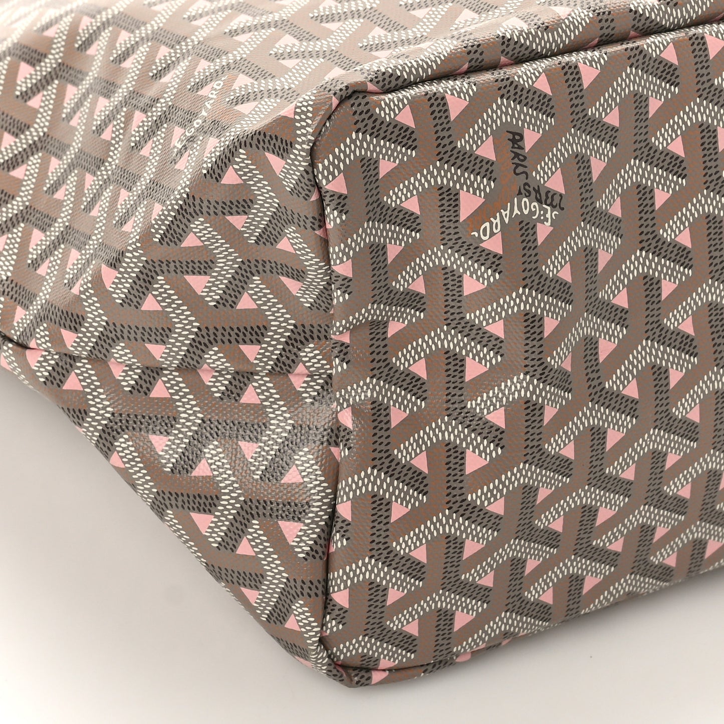 Goyardine Saint Louis Claire Voie PM Grege Powder Pink