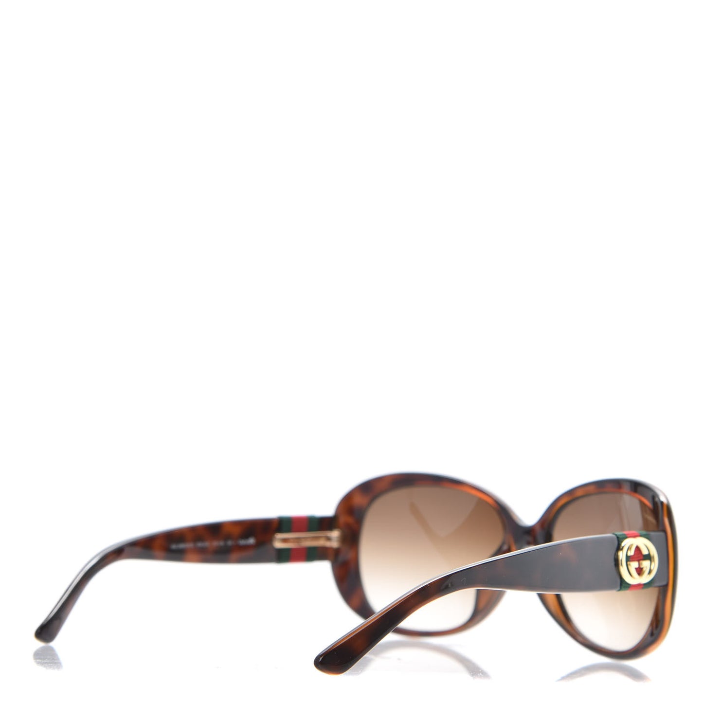 Acetate Web Oversized Sunglasses GG3660 Tortoise