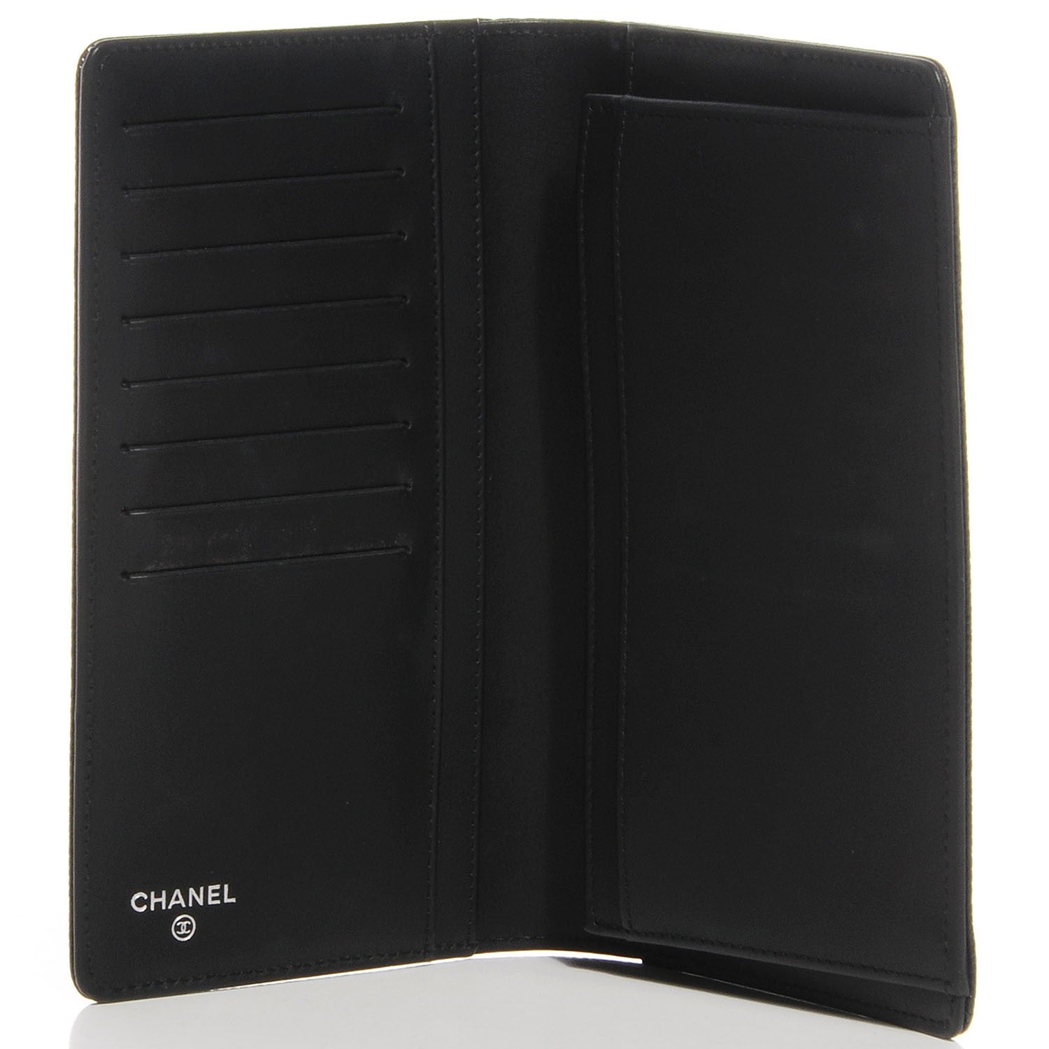 Chanel Caviar Yen CC Wallet Black 5 of 8
