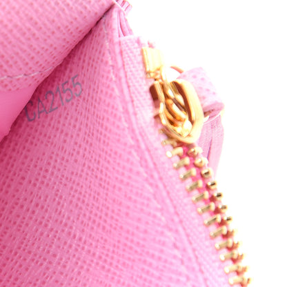 Louis Vuitton Monogram Multicolor Insolite Wallet White Litchi 7 of 8