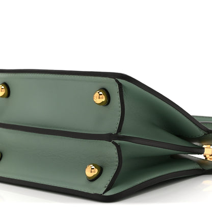 Fendi Shiny Nappa Petite Peekaboo I SEE U Satchel Menta 11 of 11