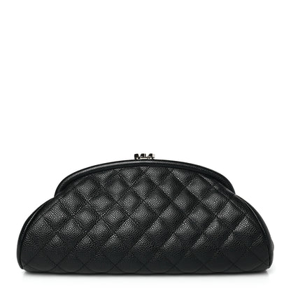 Chanel Caviar Quilted Timeless Clutch Black 1 of 10