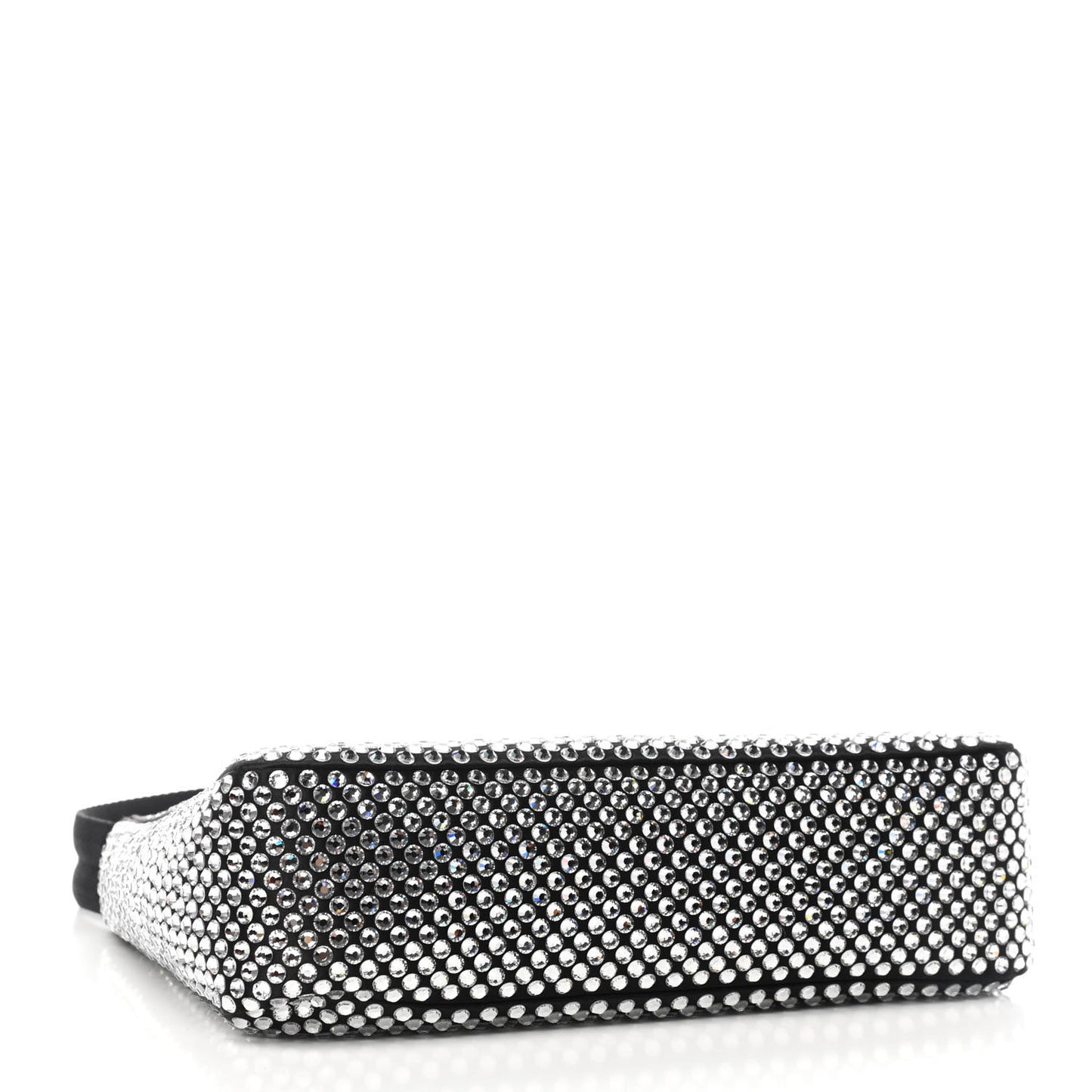 Satin Crystal Mini Re-Edition 2000 Bag Cristal