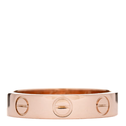 Cartier 18K Pink Gold 3.5mm LOVE Wedding Band Ring 47 4 1 of 5